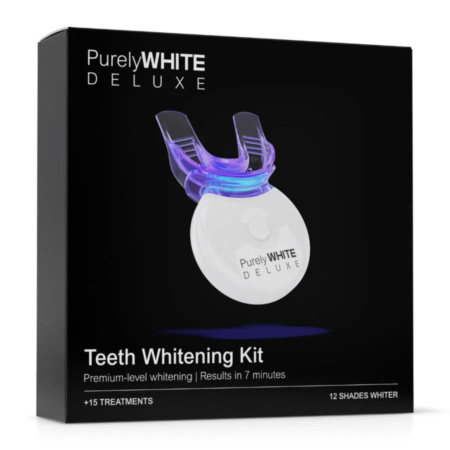 Набор для отбеливания зубов Purelywhite Deluxe, черный
