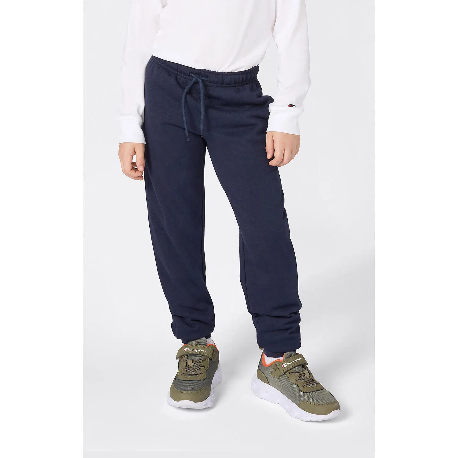 Детские спортивные брюки с манжетами Rib Cuff Pants Champion, Blau Braun — фото 2