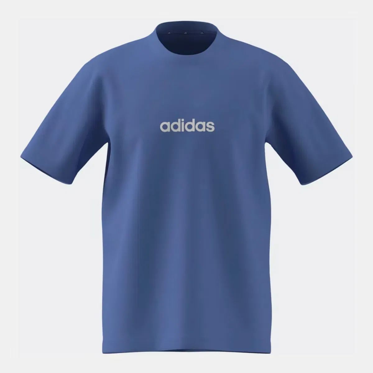 Мужская футболка с принтом Essentials Linear Single Jersey adidas, Красный