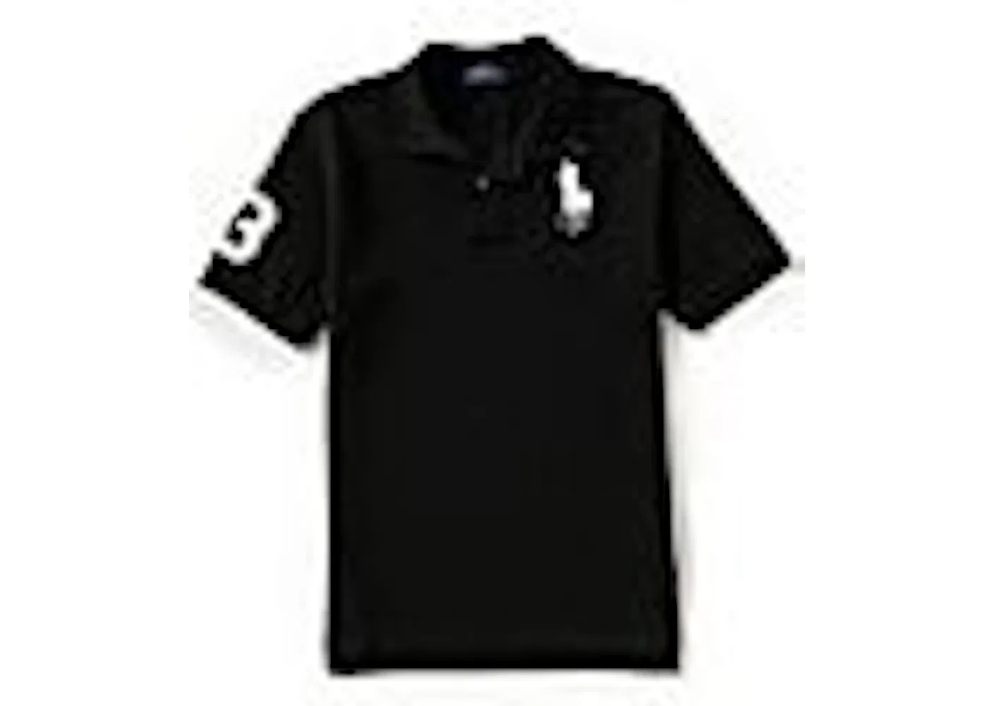 Мужское поло с коротким рукавом Polo Ralph Lauren, Black White