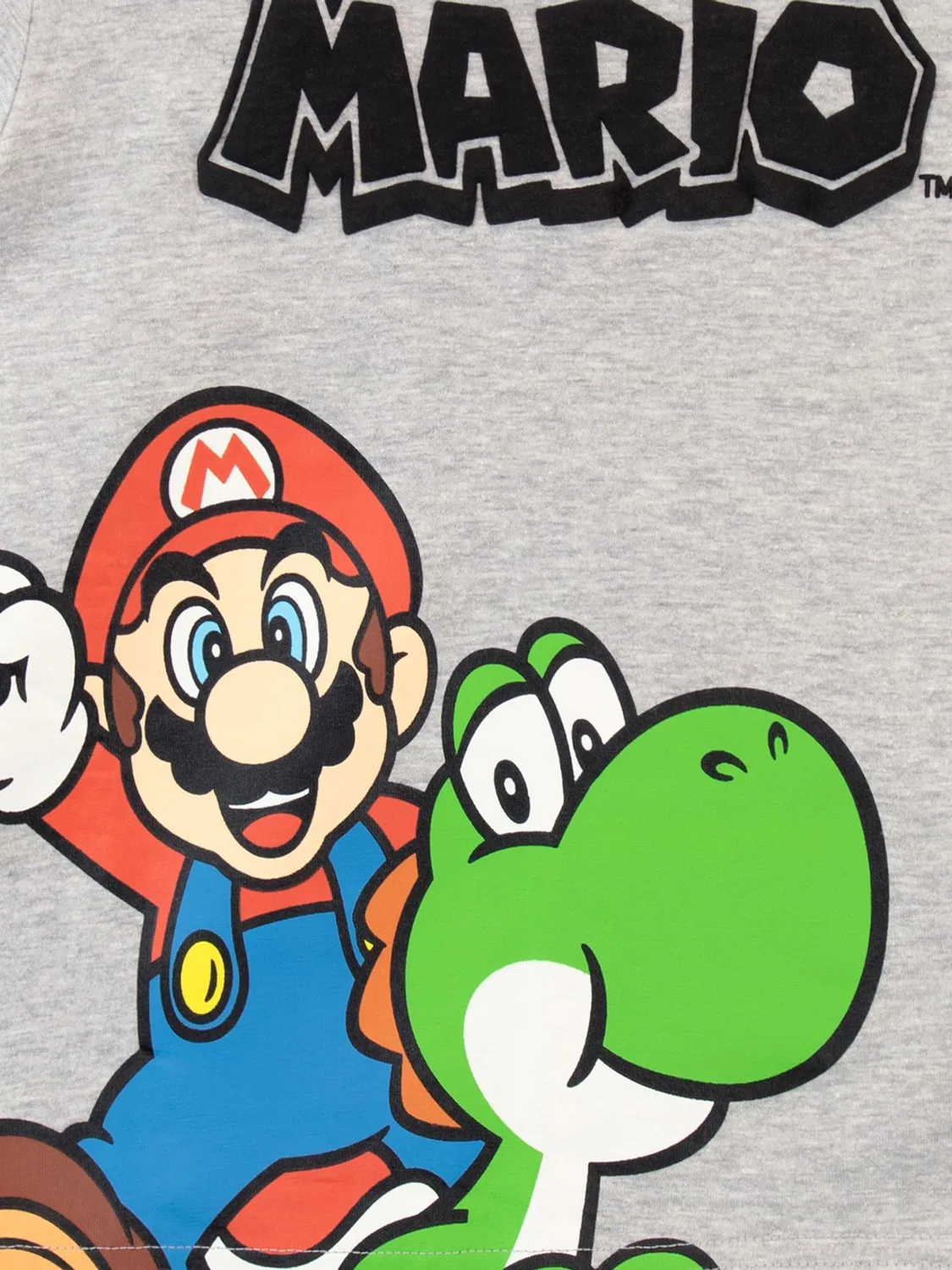 Пижама с принтом Super Mario Character, серый — фото 4