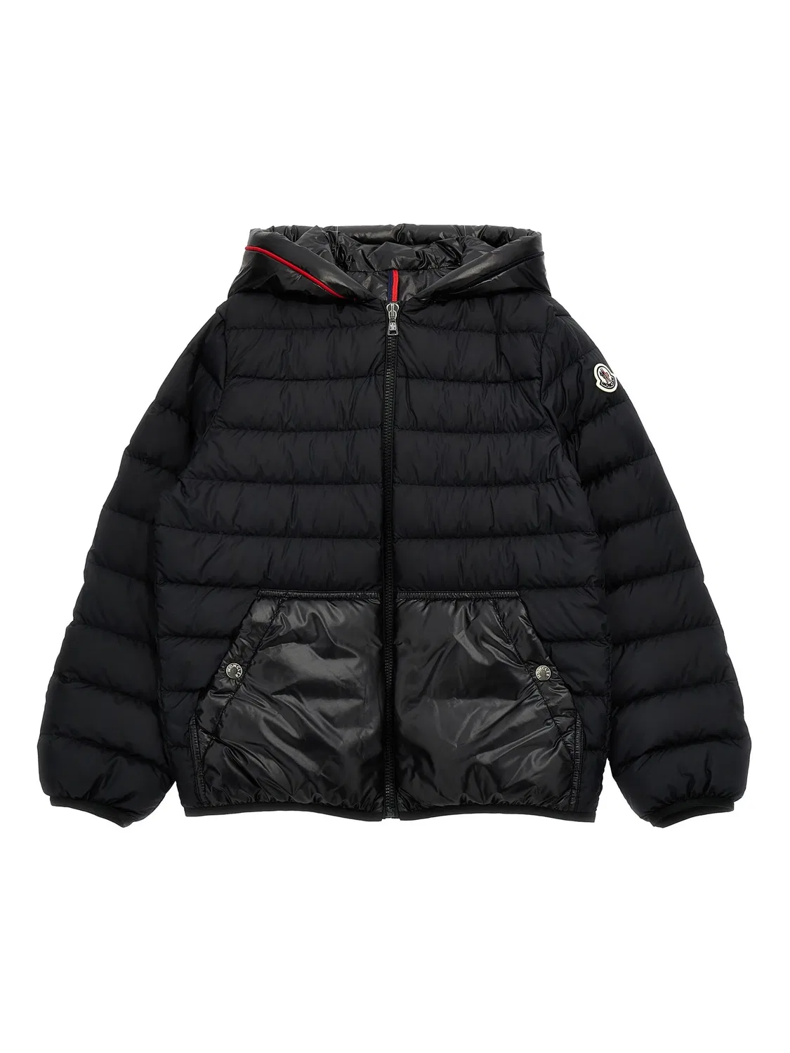 Куртка с подкладкой из переработанного полиэстера MONCLER GENIUS, черный