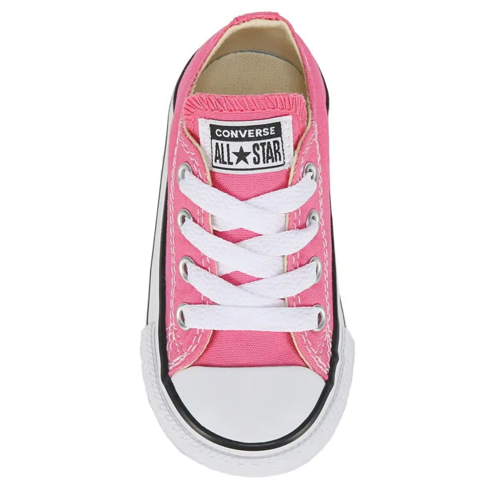 Детские низкие кеды Chuck Taylor All Star для малышей Converse, Pink/White — фото 4
