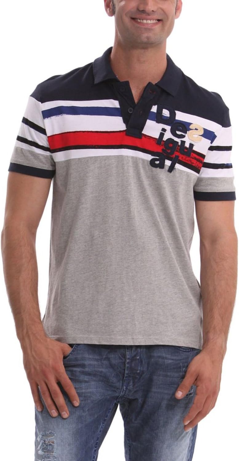 

Футболка поло Desigual Polo, синий