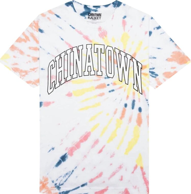 

Футболка Chinatown Market ARC Tee 'Tie Dye', разноцветный