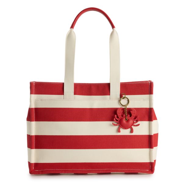 

Холщовая сумка Danson Sonoma Goods For Life, цвет red cabana stripe