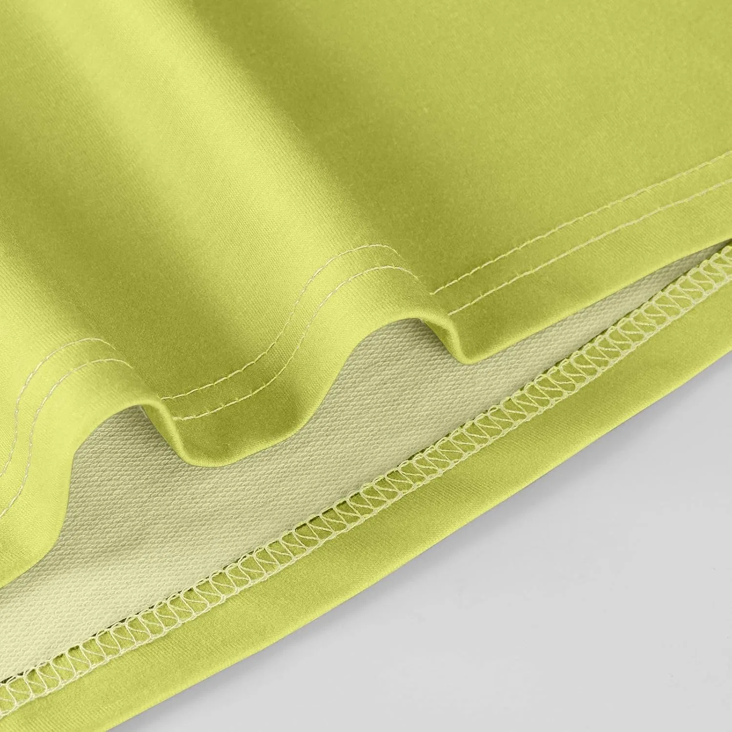 Мужская повседневная футболка с длинным рукавом Henley, Yellow — фото 4