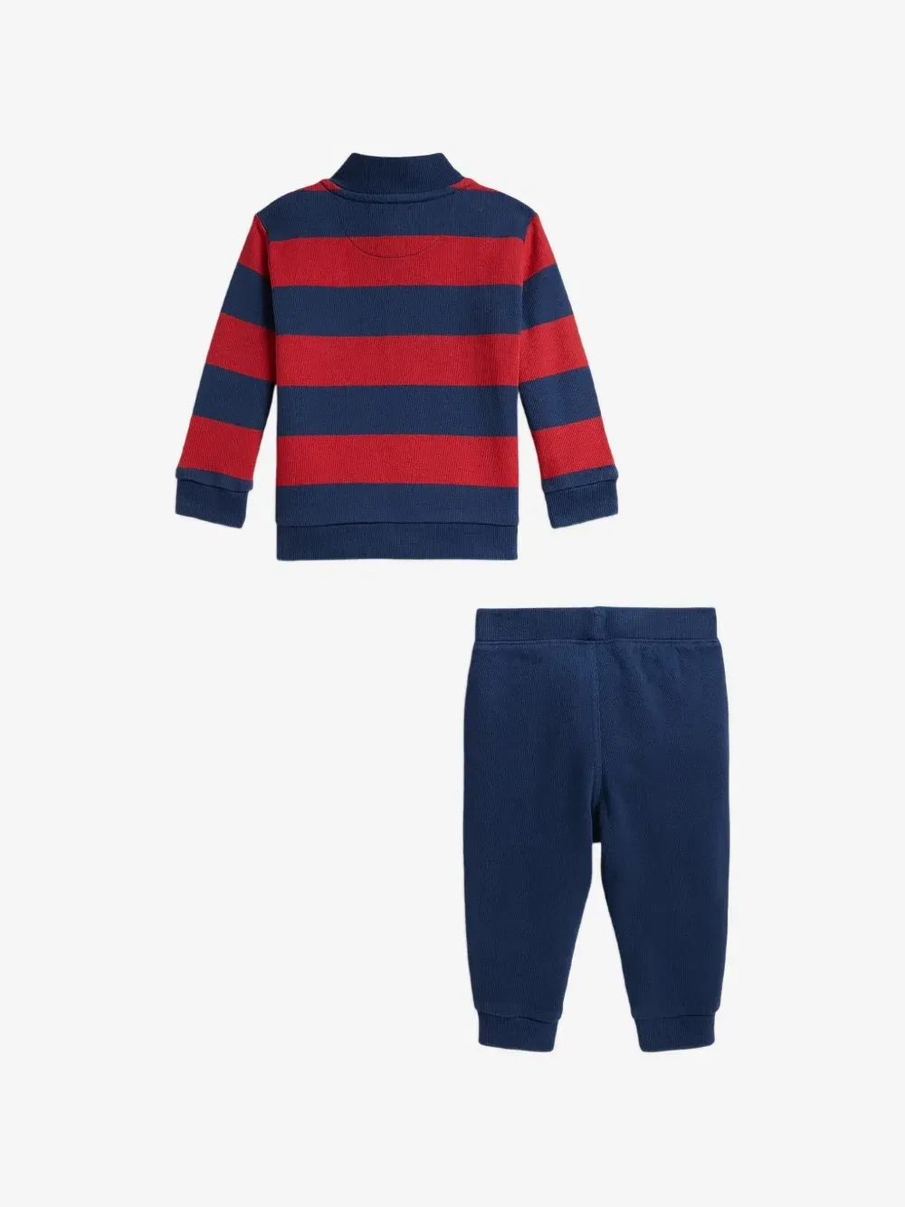 Полосатый костюм POLO RALPH LAUREN KIDS, синий — фото 2