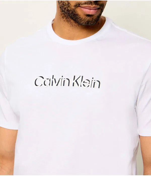 Мужская футболка 30s Calvin Klein, белый — фото 4