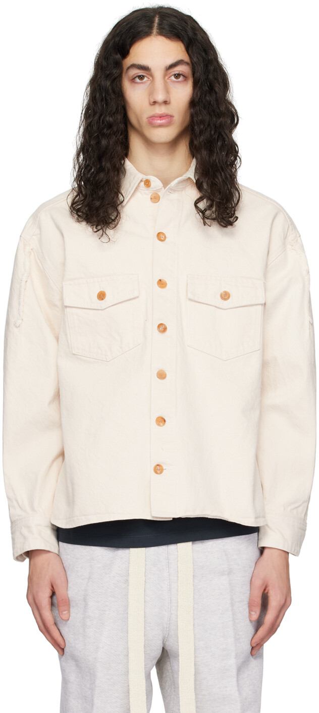 

Свободная куртка Off-White Recto, Белый, Свободная куртка Off-White Recto