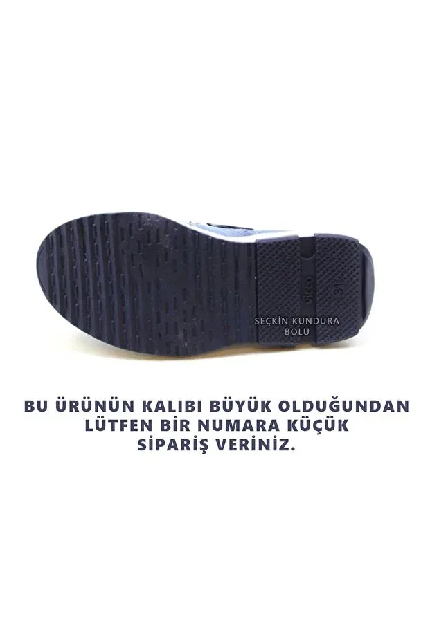 Детские туфли для девочек кожаные Vicco, Blue — фото 4