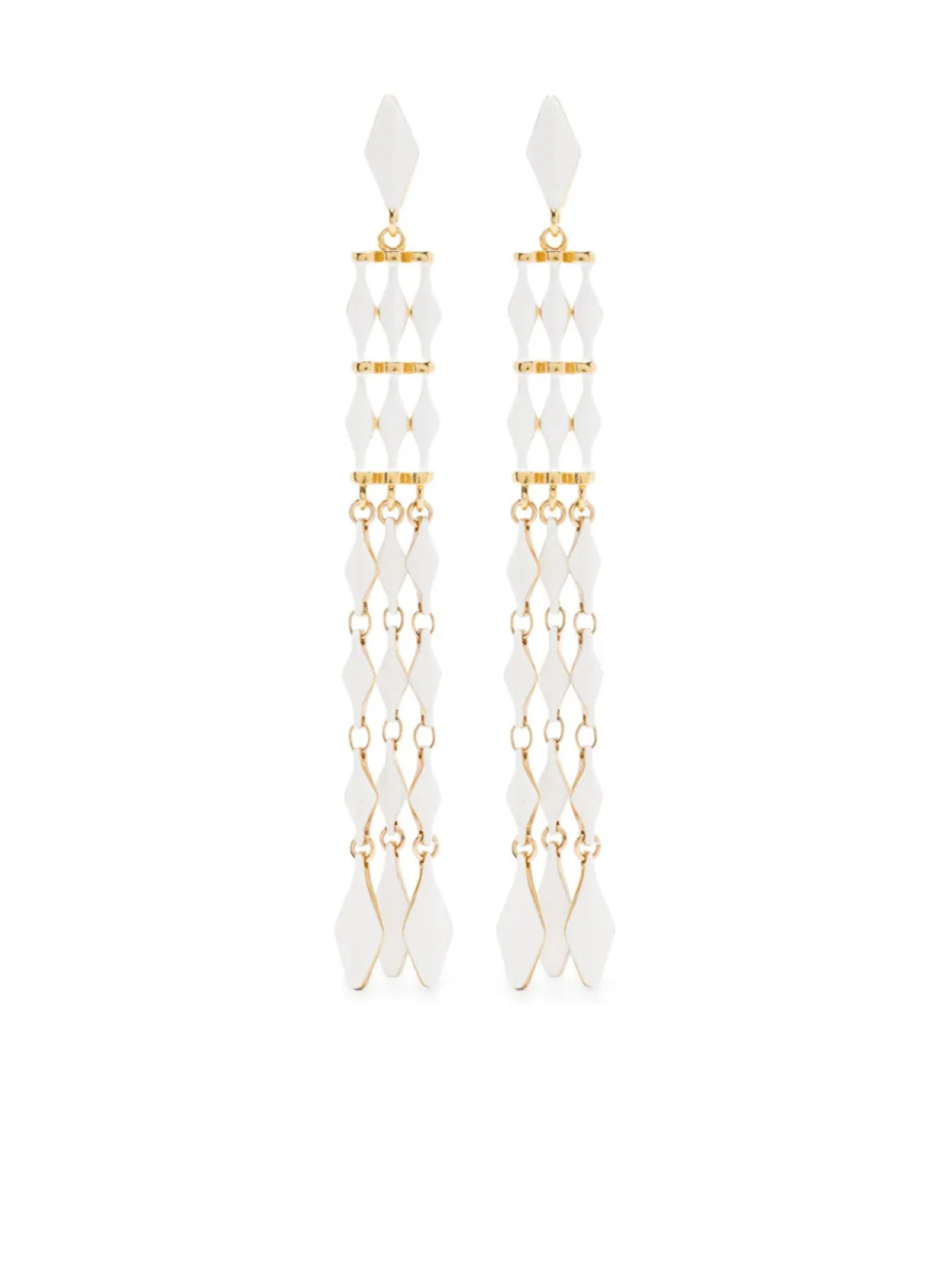 

Серьги с бусинами ISABEL MARANT, белый