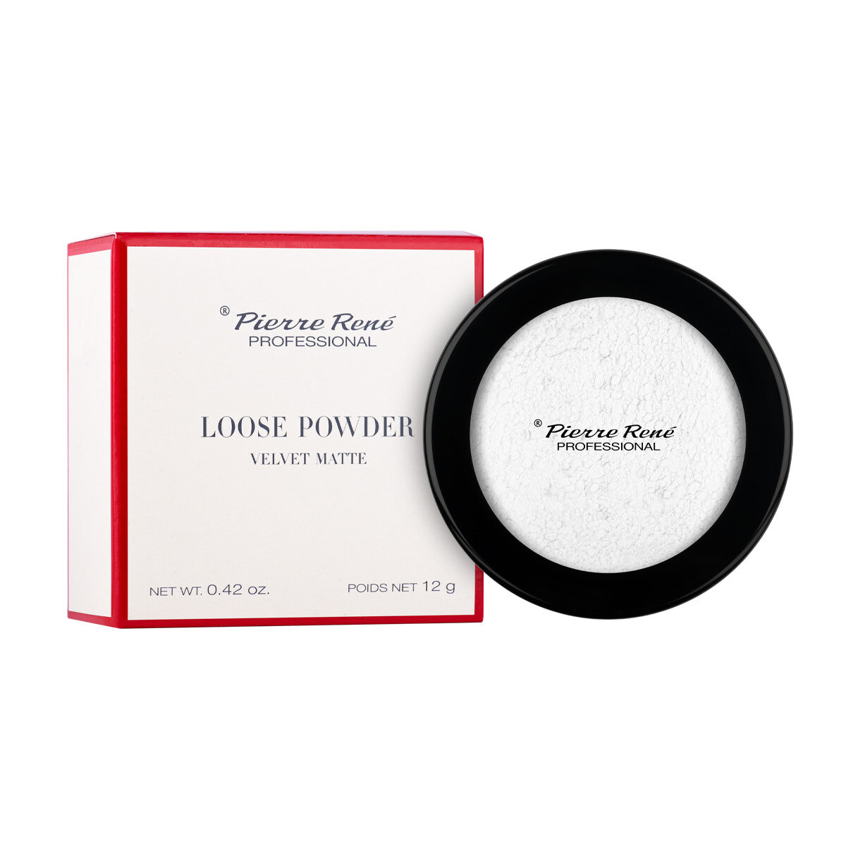 Pierre Rene, Velvet Matte Loose Powder, рассыпчатая пудра для лица, 12 г — фото 4