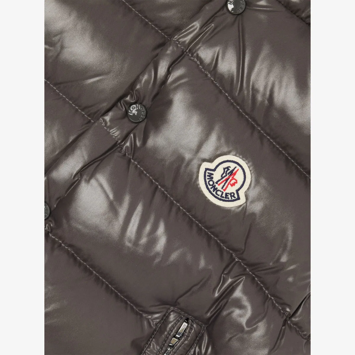 Пуховый жилет Tib с нашивкой и логотипом, для детей 4-14 лет Moncler — фото 2