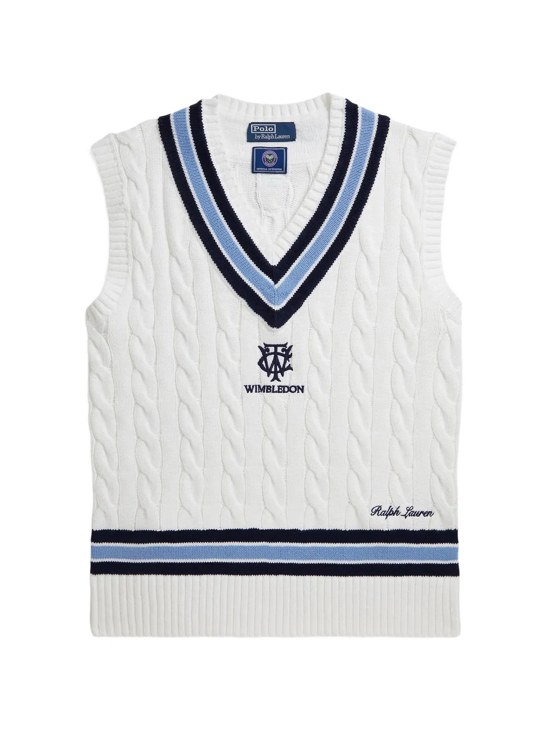 Polo Ralph Lauren Жилет Wimbledon белый