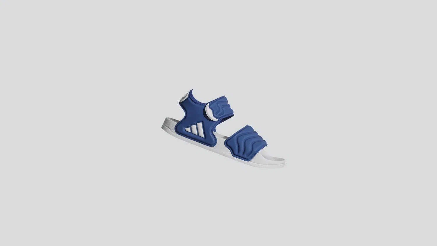 Детские сандалии с липучкой Adilette Sandal 2 K Adidas, Blue — фото 2