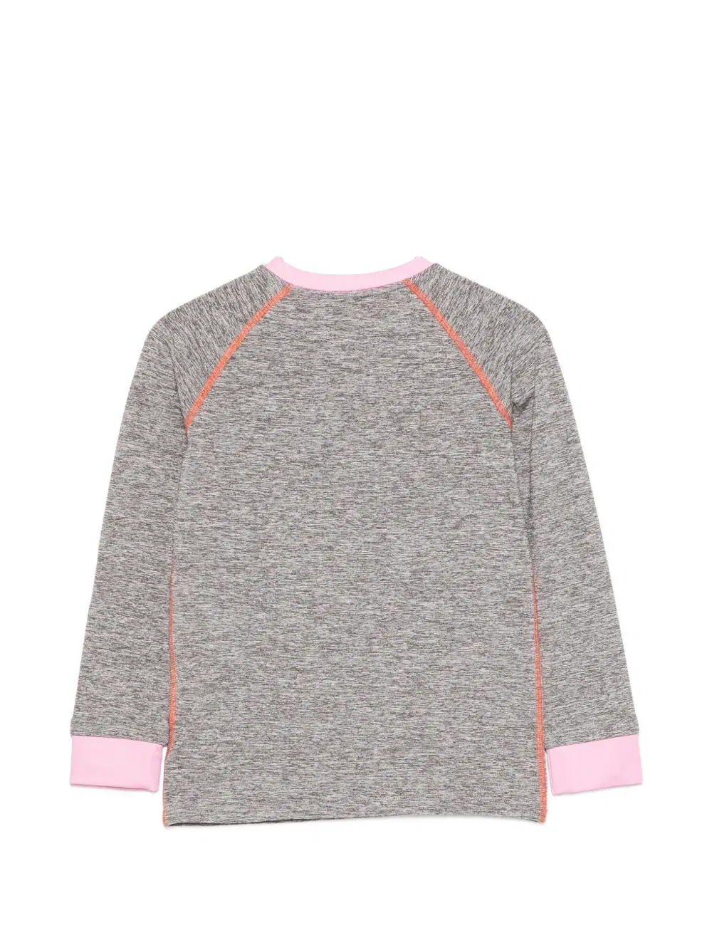 Футболка с нашивкой-логотипом Stella McCartney Kids, серый — фото 2