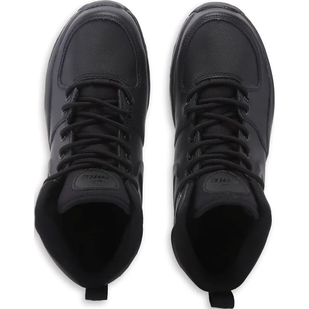 Детские походные ботинки Manoa 17 на шнуровке Nike, Black — фото 4