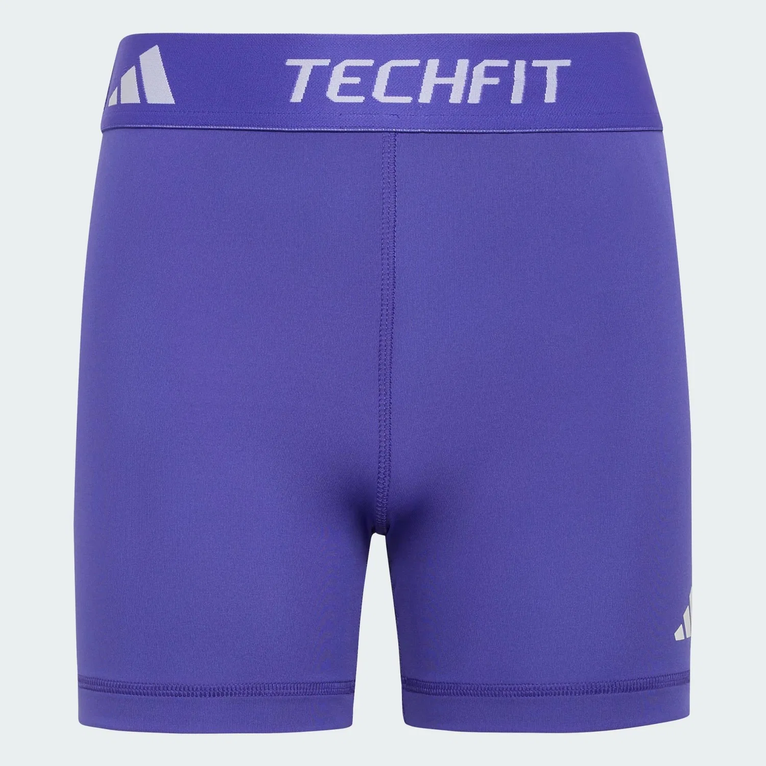 Детские короткие леггинсы для девочек с принтом Techfit Leggings, Kurz Adidas, Violett Weiss