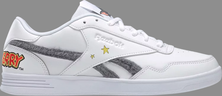 Кроссовки tom & jerry x royal techque t 'white grey' Reebok, белый - фото