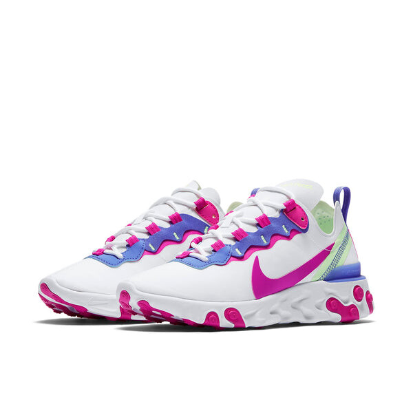 Кроссовки реагируют на элемент 55 Nike, белый — фото 3