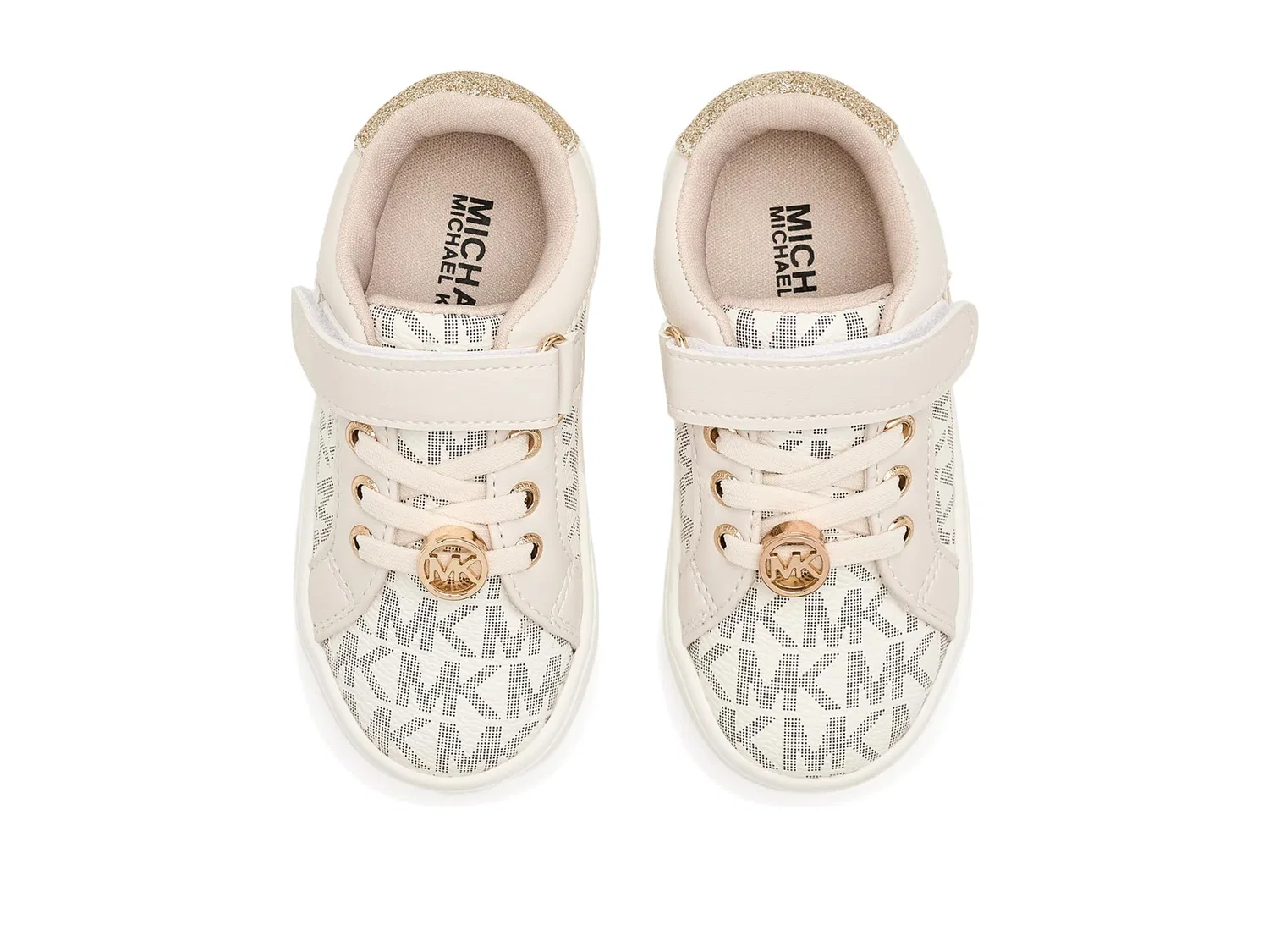 Кроссовки Jem Raine Star PS (для малышей) Michael Michael Kors Kids, Vanilla — фото 3
