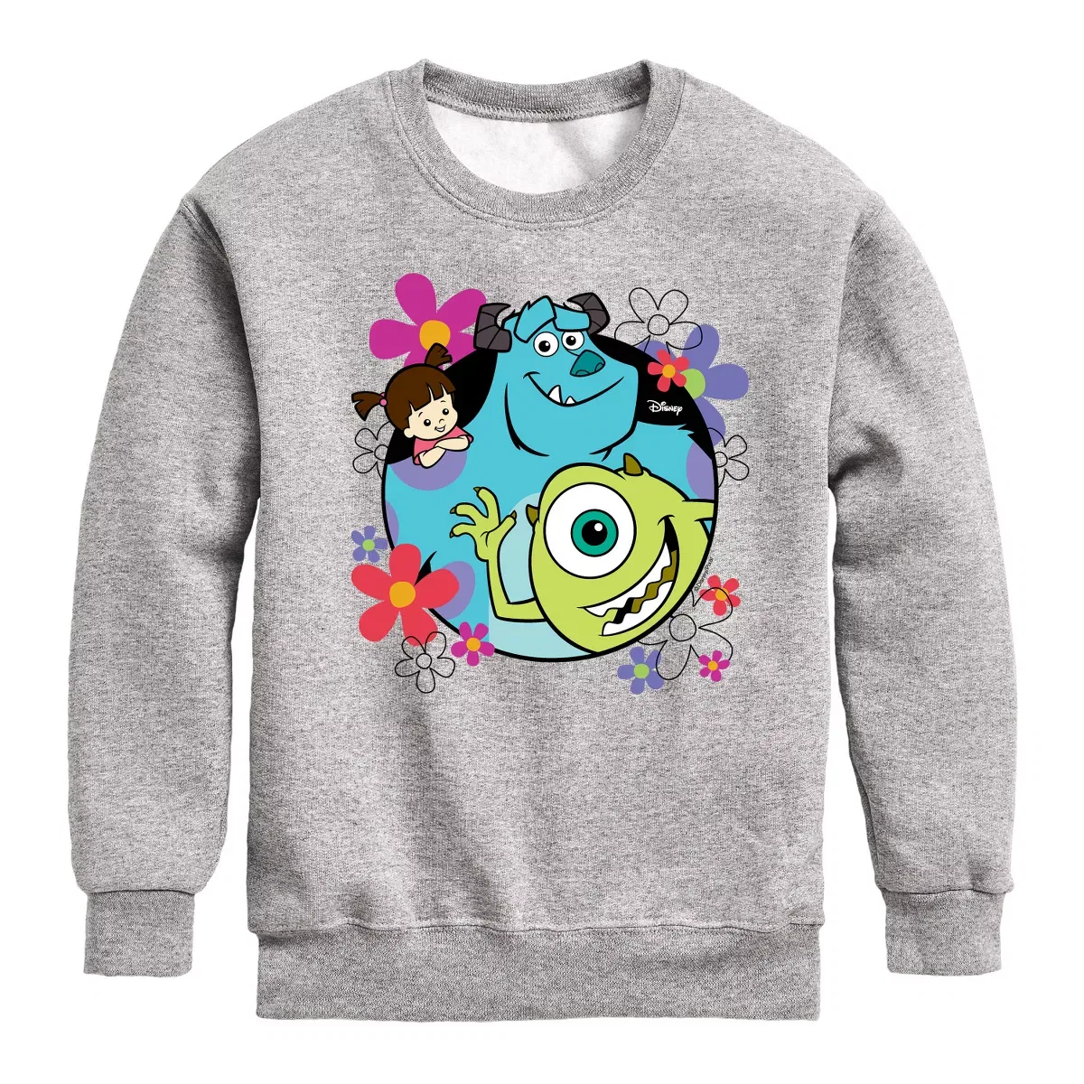 Детский свитшот с принтом Floral Group Disney, Mauve