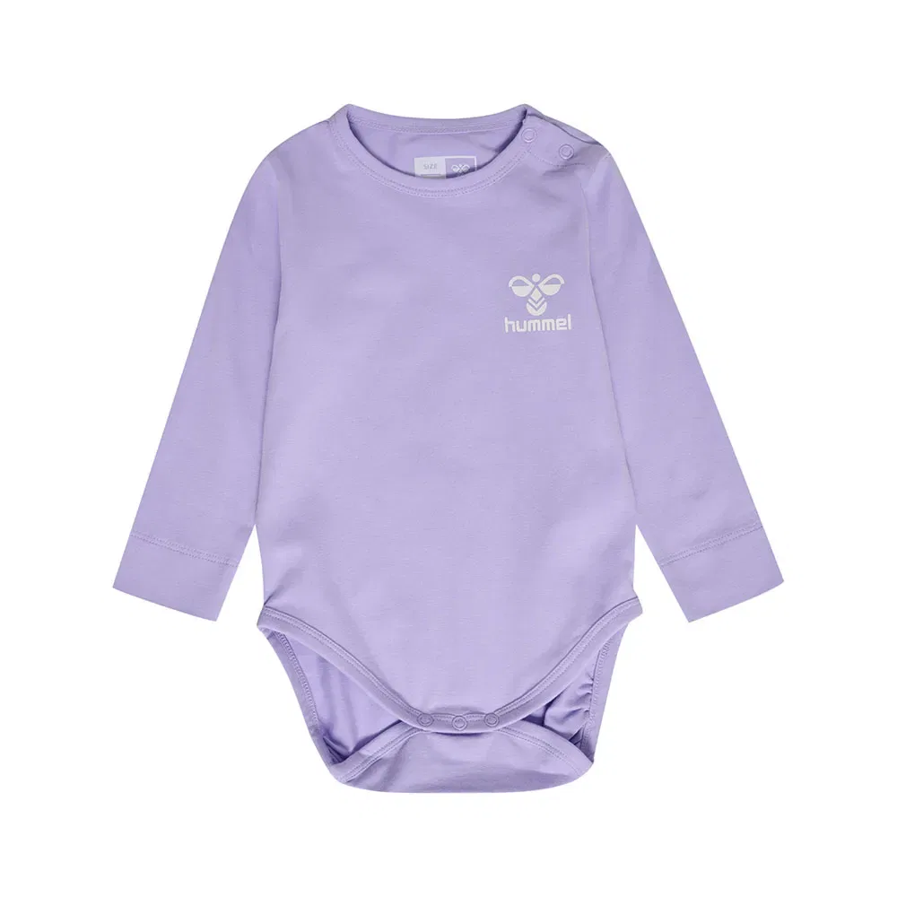 Боди с длинным рукавом Mino Hummel, фиолетовый