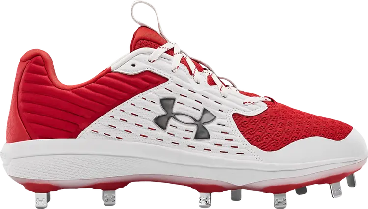 

Бутсы Under Armour Yard MT Red White, красный