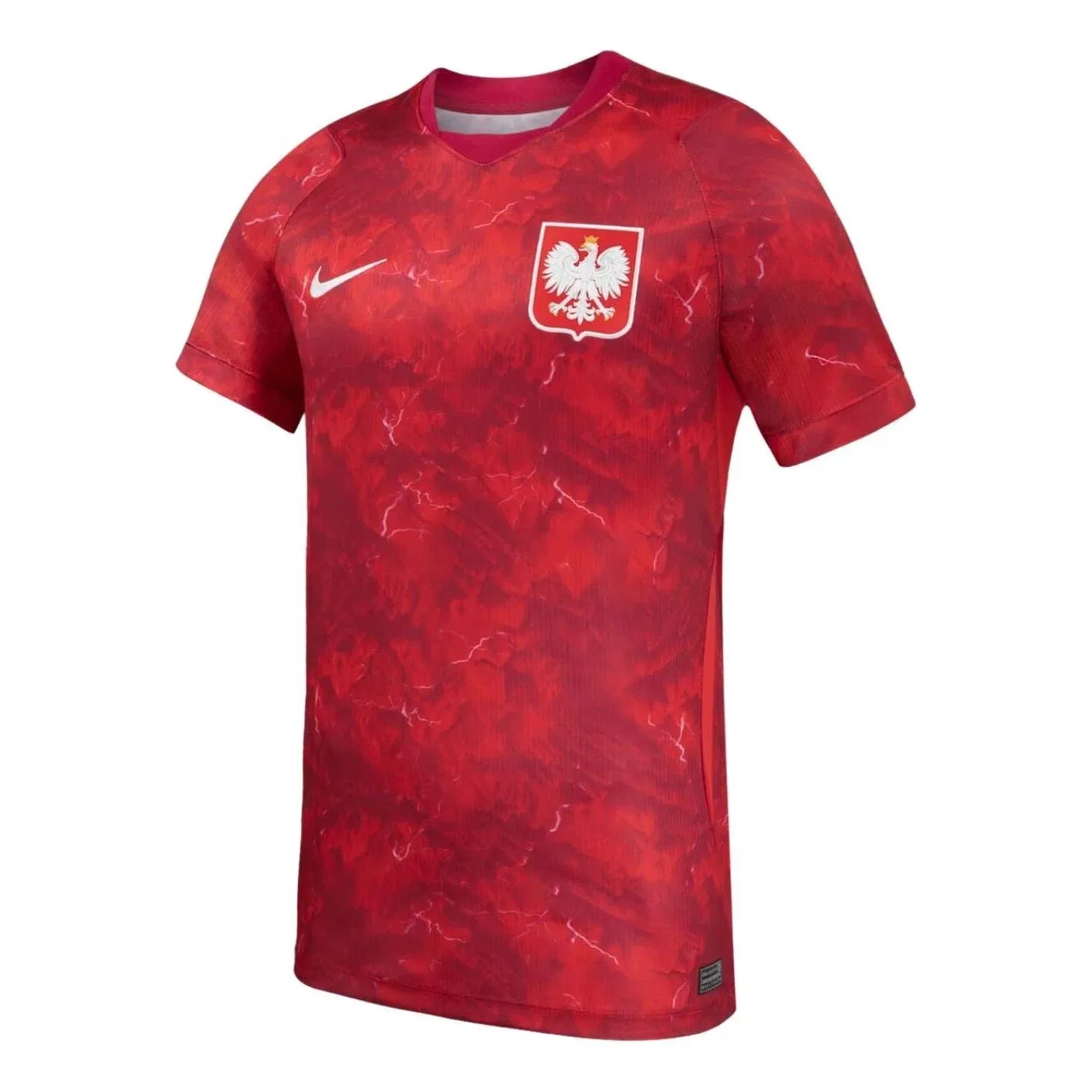 Мужская футболка Nike Dri-FIT Poland 2026 Stadium Away Jersey, красный