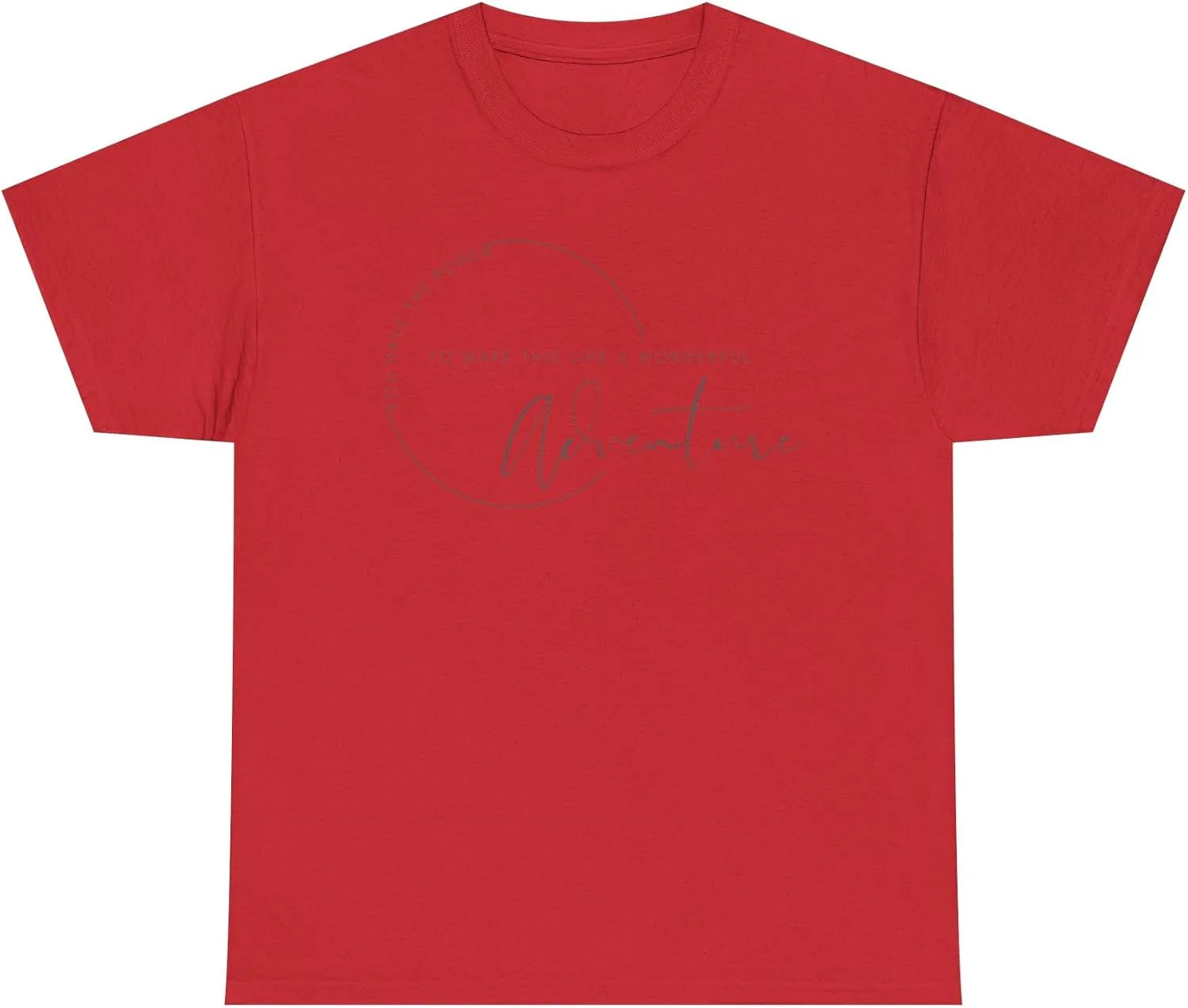 Футболка хлопковая Heavy Cotton Tee, Red