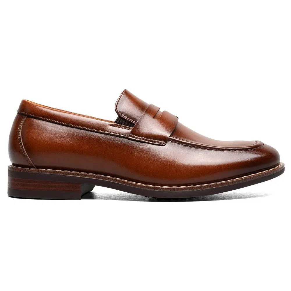 Детские лоферы Rucci Penny Loafer Jr Florsheim, Cognac — фото 2