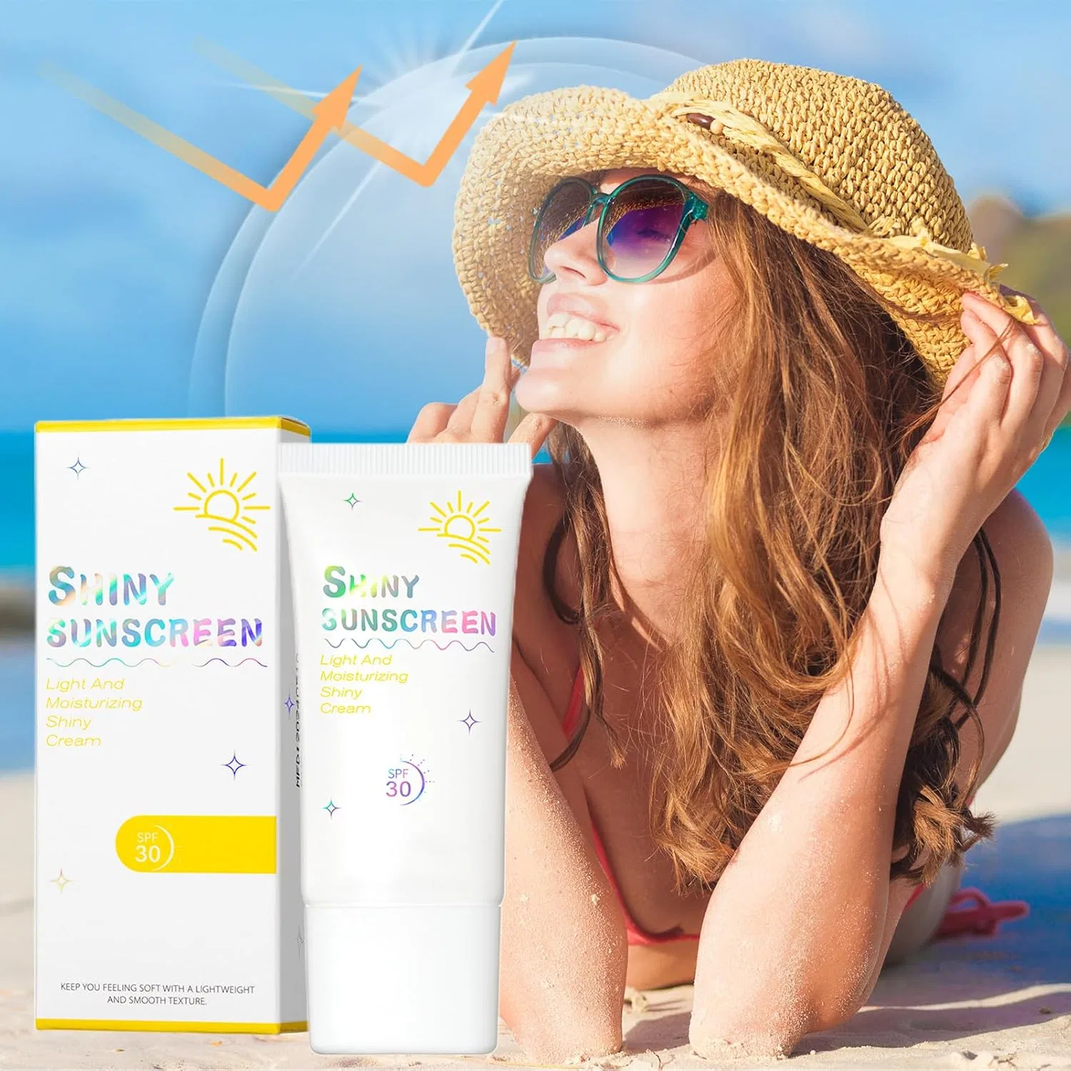 Солнцезащитный крем для лица SPF 30, 28 г Generisch — фото 2
