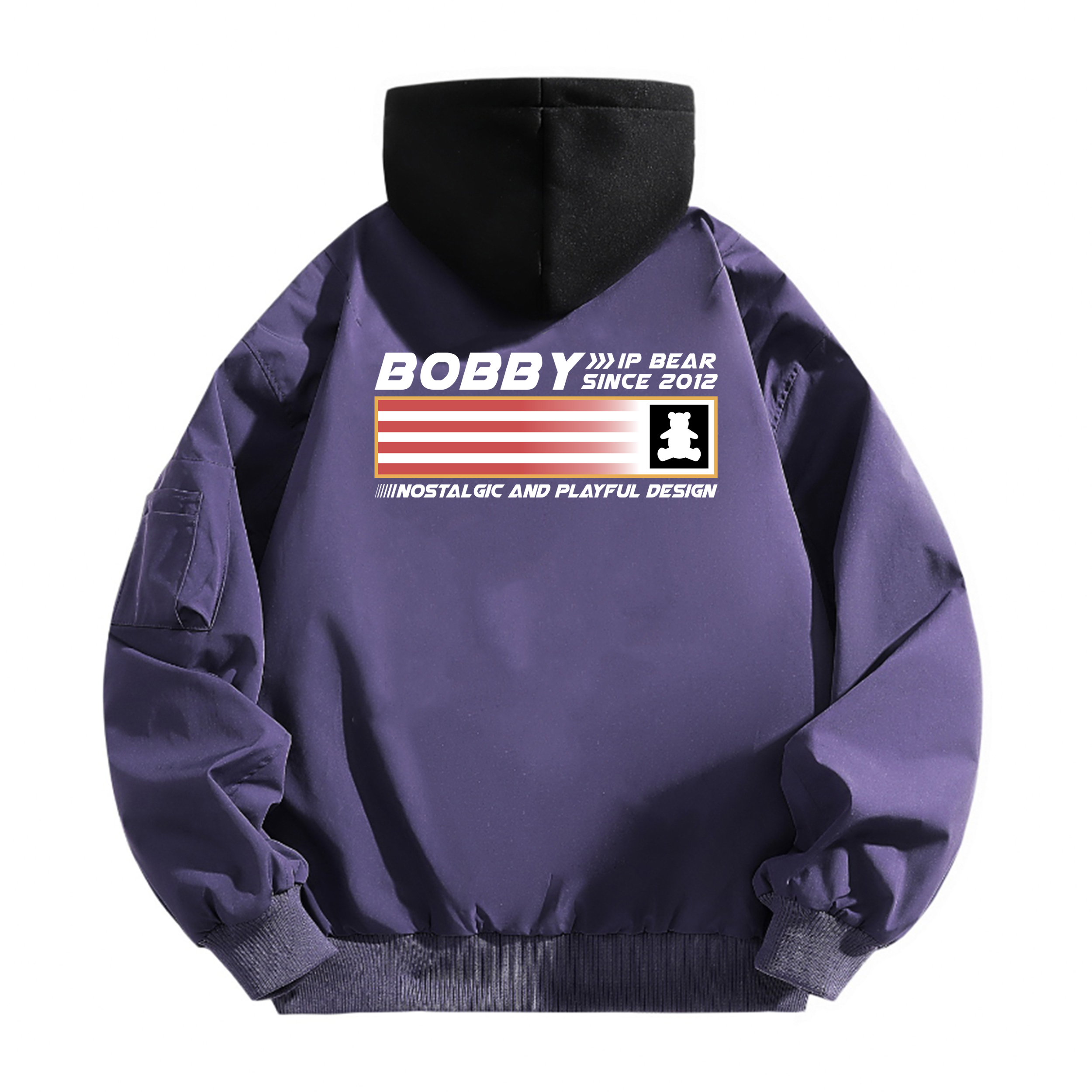 

BOBBY ABLEY Унисекс пуховик, Bright Purple (Upgraded Mock Two-Piece Pilot Down Jacket) (33999)