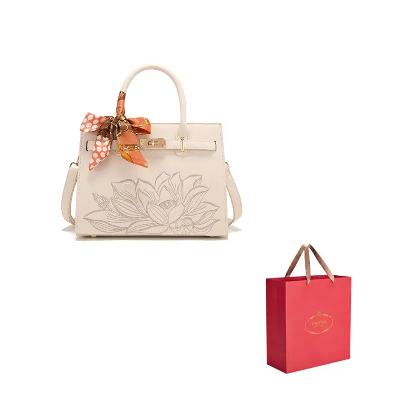 

PAYOT Женская сумка через плечо из искусственной кожи микрофибра бежевая, Ecru