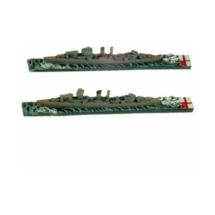 

Йорк, Эксетер, Figurehead Ships - WWII Ships - The Royal Navy (1:6000) (Noble Miniatures)