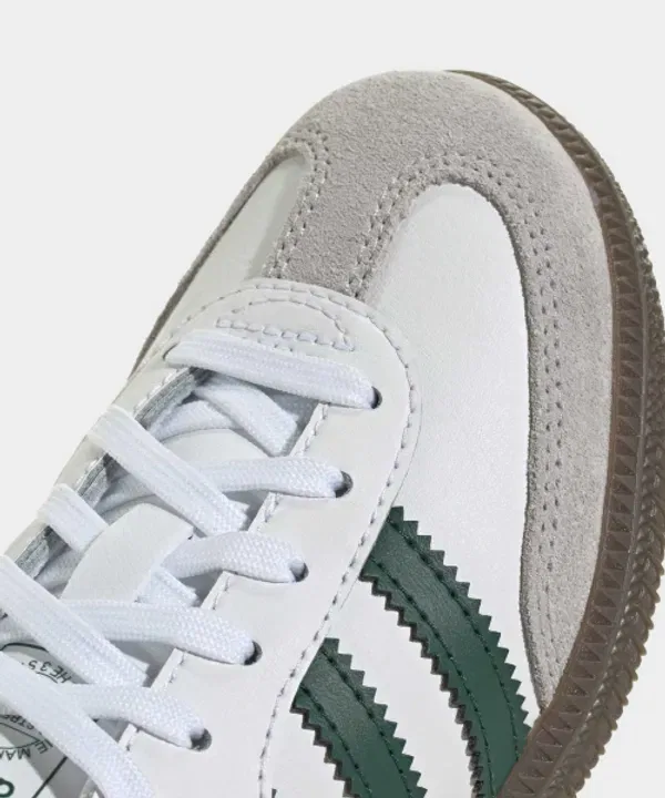 Кроссовки Samba OG, зеленые, Adidas Kids — фото 3