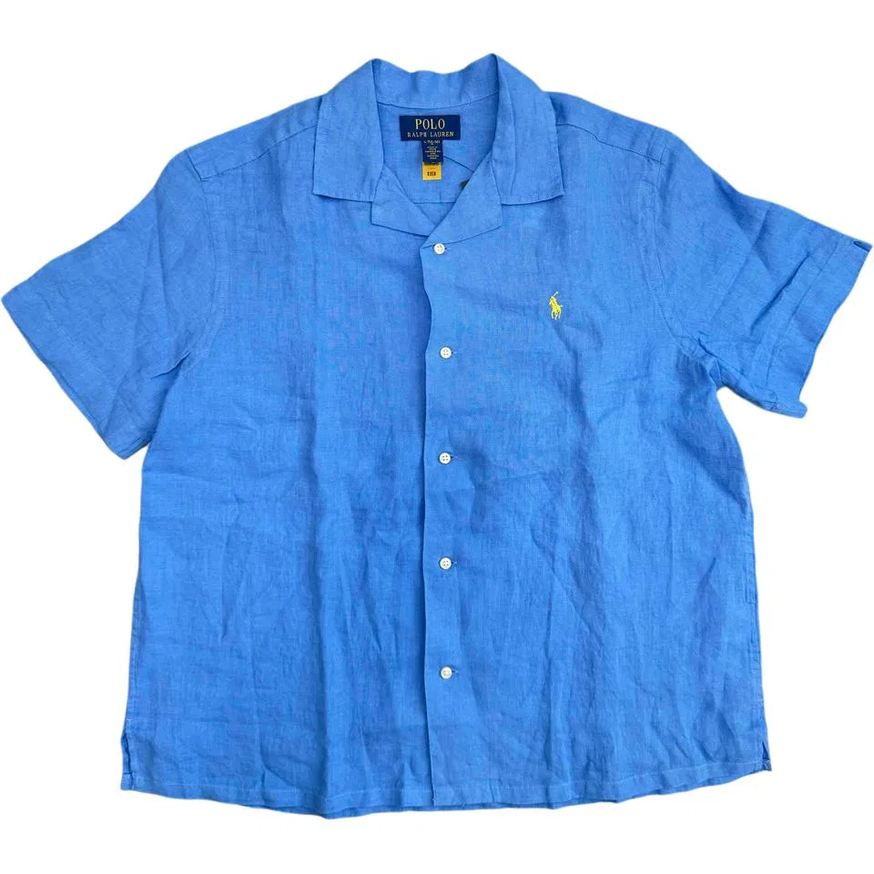 Детская рубашка с воротником Polo Ralph Lauren, Blue