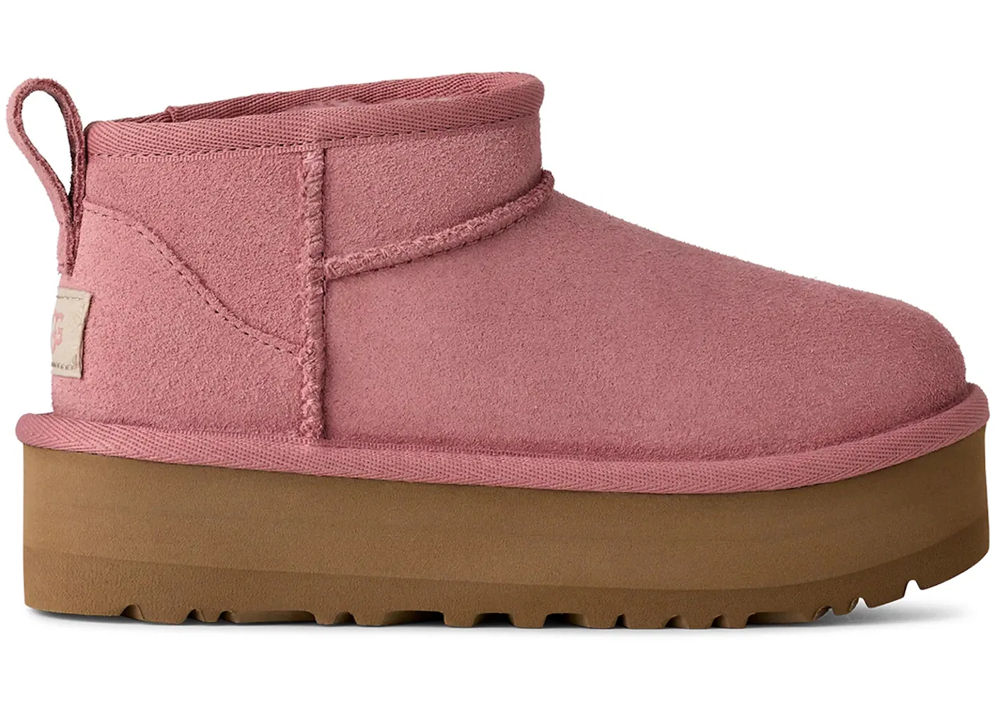 Детские ботинки платформа UGG Classic Ultra Mini Platform Boot UGG, Pink Dawn