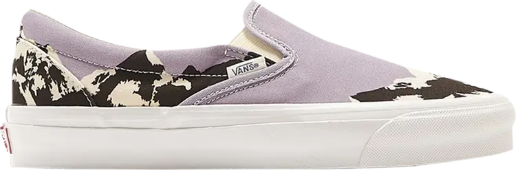 

Кеды Vans Kith x Vault OG Classic Slip-On LX Mountain Range, фиолетовый