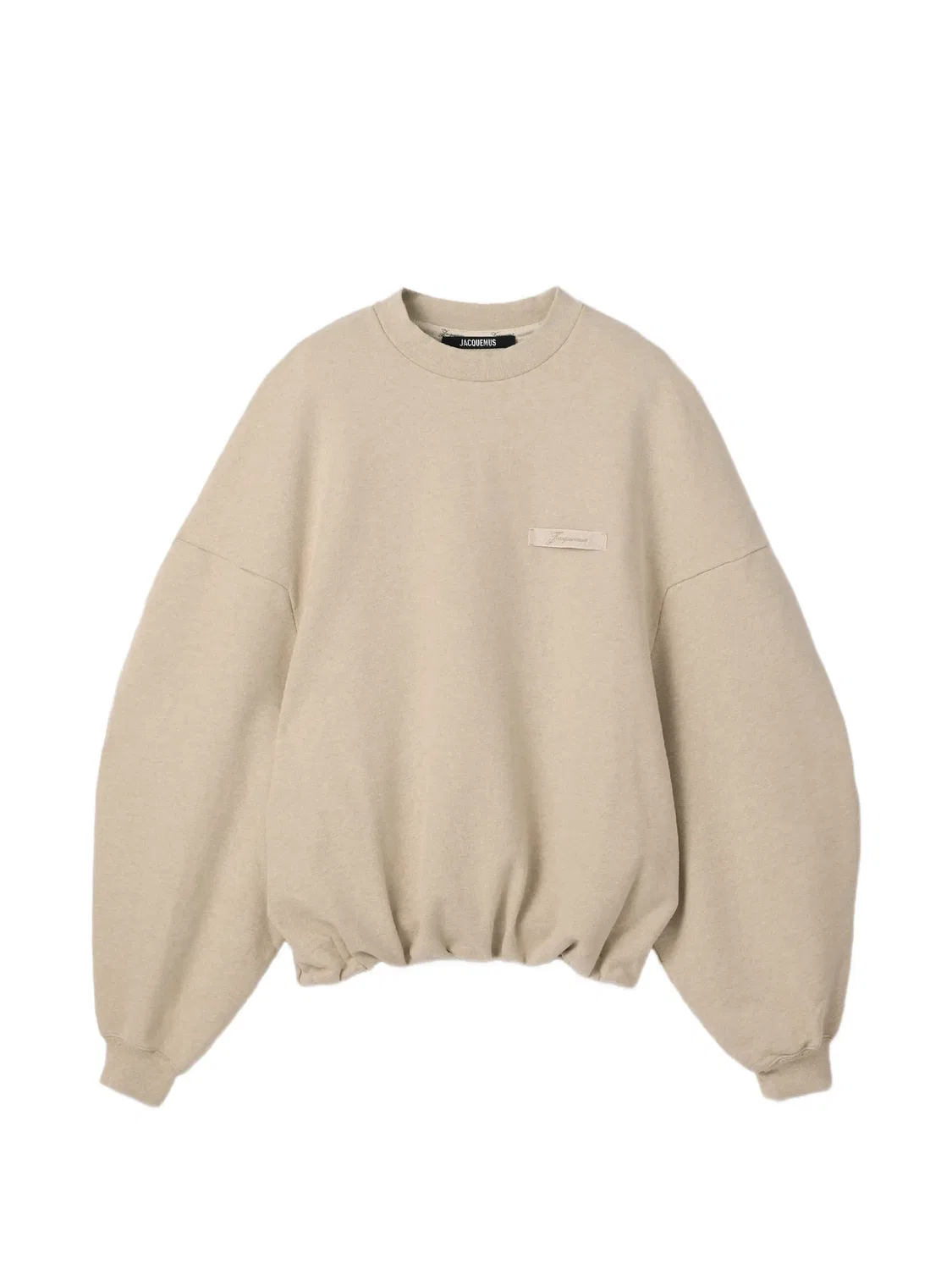 Свитшот Ruban из хлопка Jacquemus, нейтральные