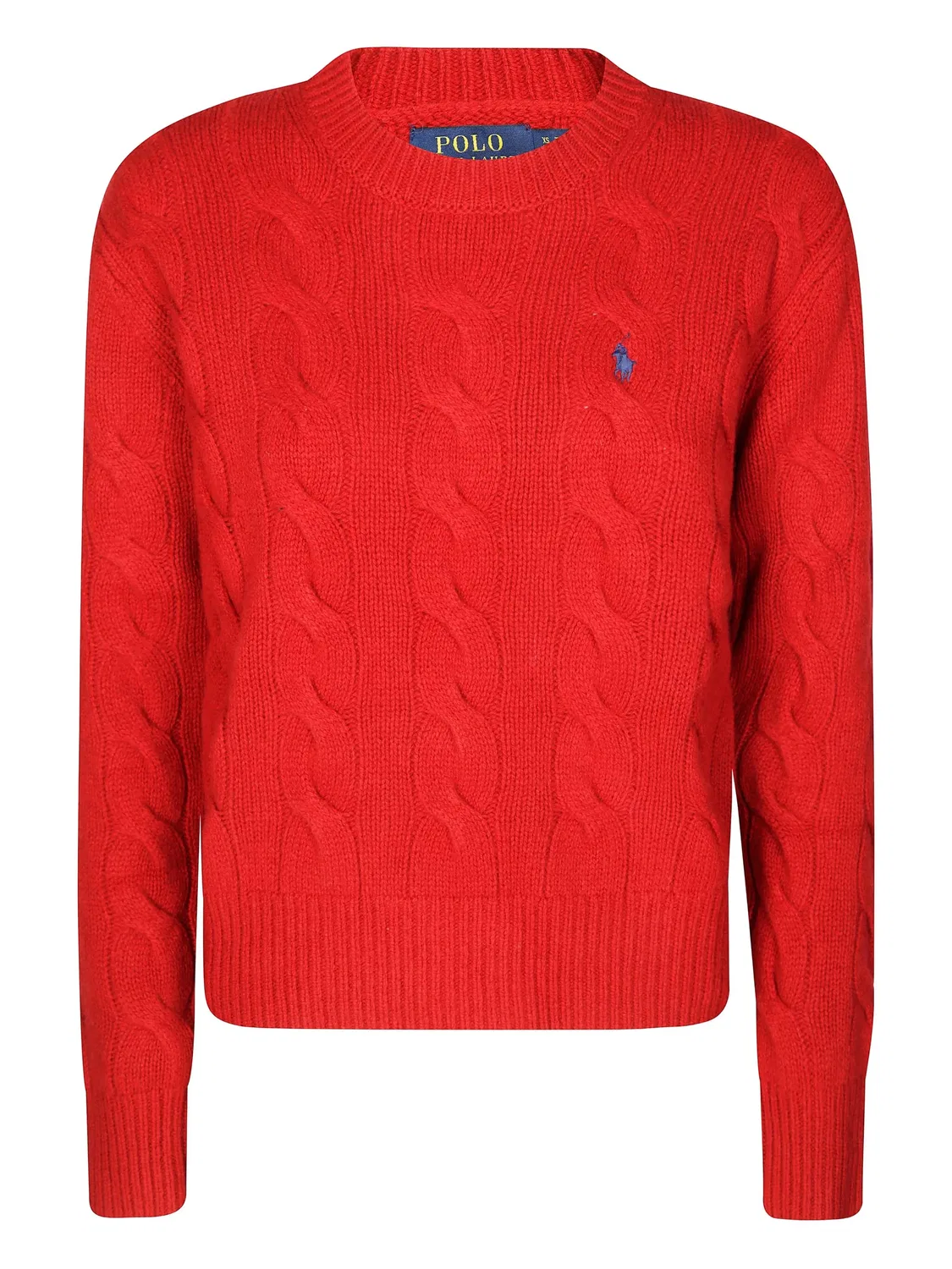 Свитер с вышитым логотипом Pony Polo Ralph Lauren, красный
