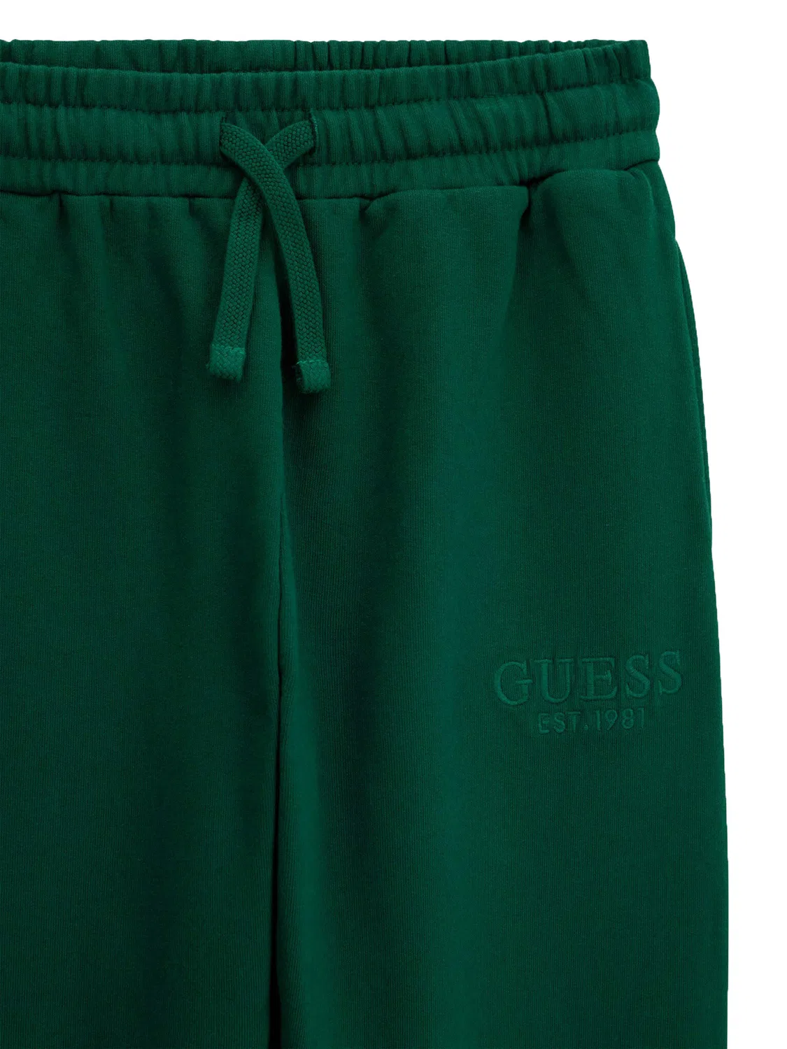 Спортивные штаны стандартного кроя для мальчика Guess, темно-зеленый — фото 3