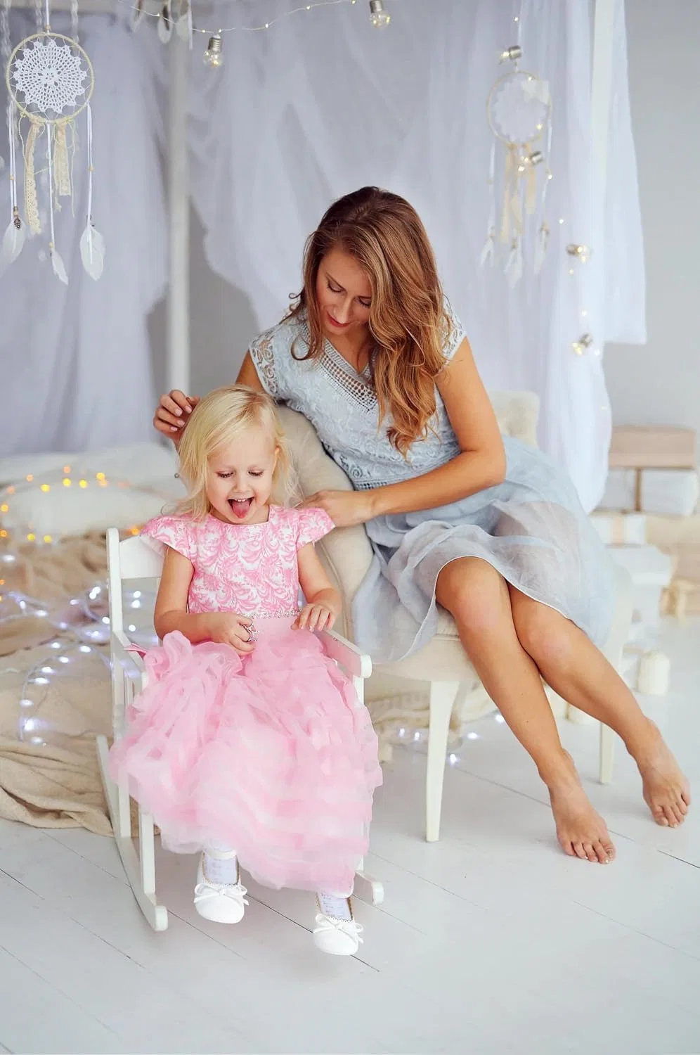 Детские туфли Мэри Джейн для девочек JOYEBUY, White — фото 2