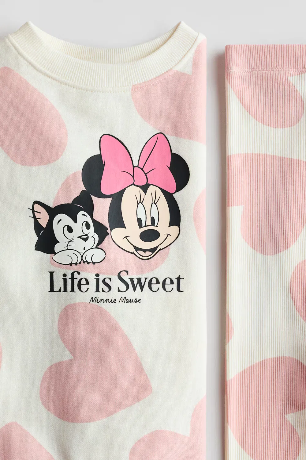 Комплект из двух предметов: рубашка и леггинсы H&M, Weiß/Minnie Maus — фото 2