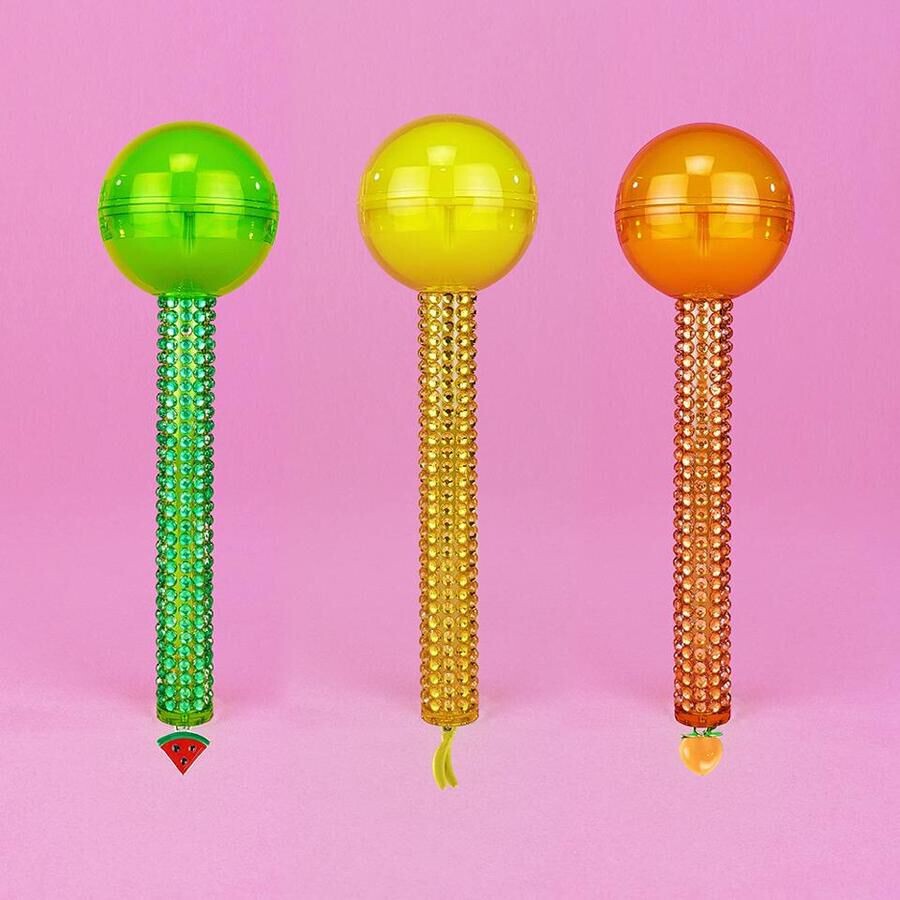 

Glossy Pops Fruit Salad набор: бальзам для губ и блеск для губ, 3 шт./1 упаковка.