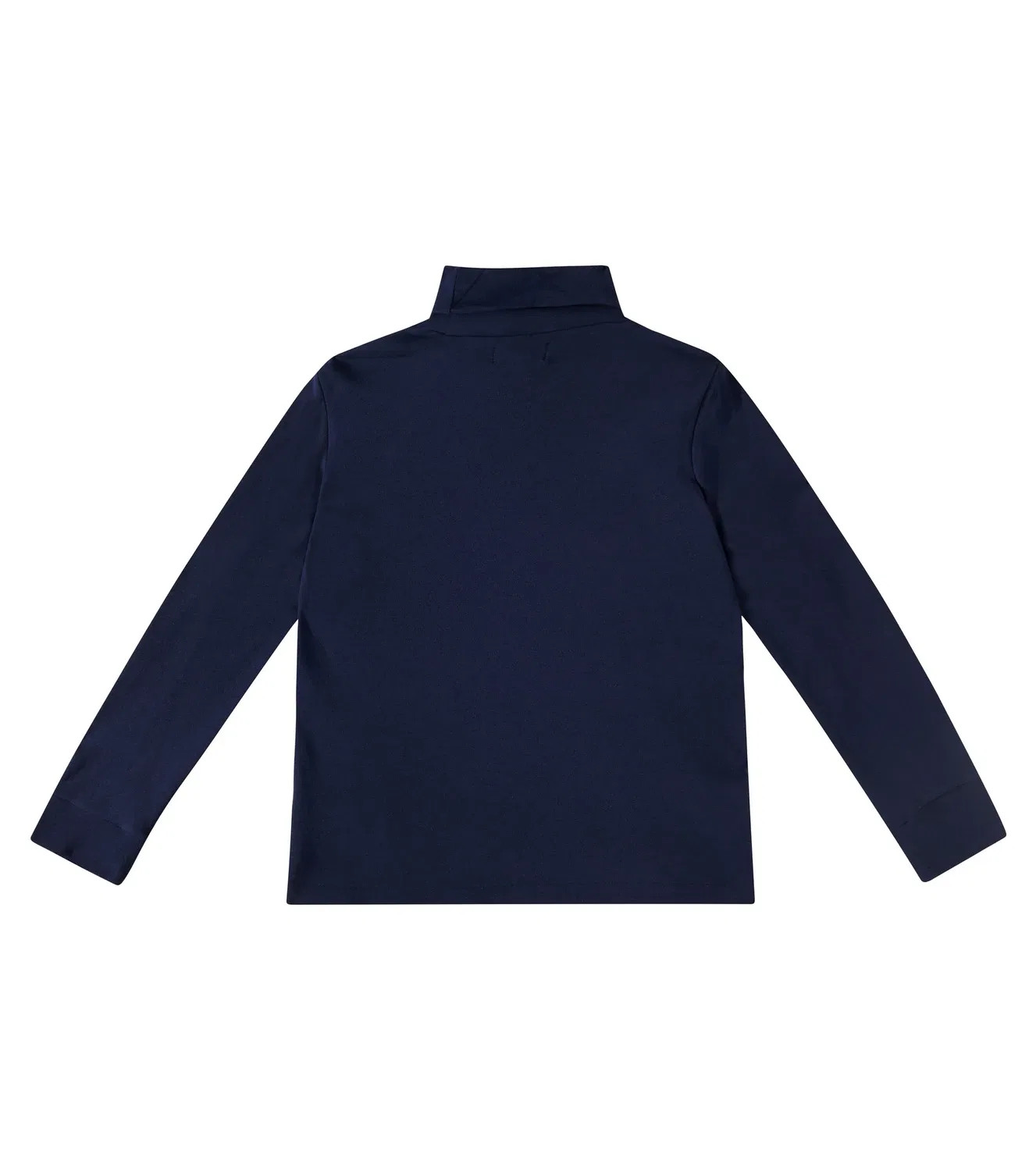 Свитер-водолазка хлопковый Polo Ralph Lauren Kids, синий — фото 3