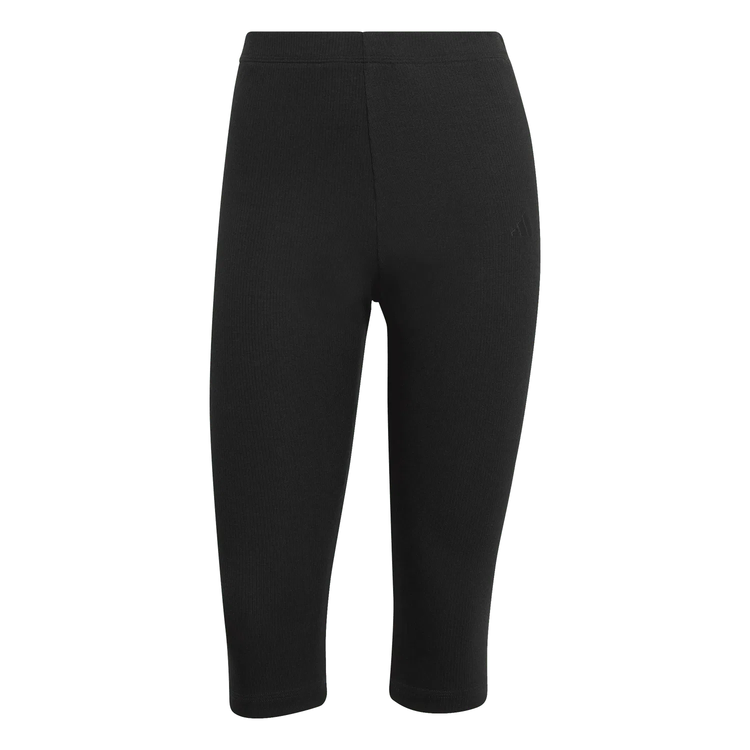 Женские леггинсы с 3/4 длиной Adidas, черный