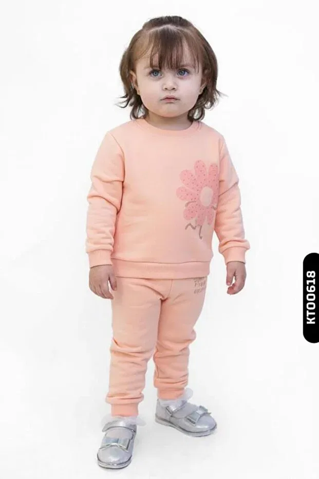 Детский спортивный костюм для девочек с принтом Nk Kids, Pink