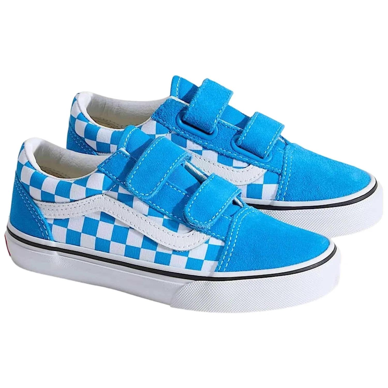 Детские кроссовки с принтом Old Skool V Vans, Blau — фото 2
